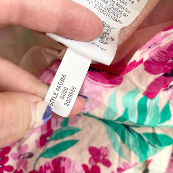 J.Crew Size 6 Floral Cotton Wrap Dress Womens - Picture 7 of 7